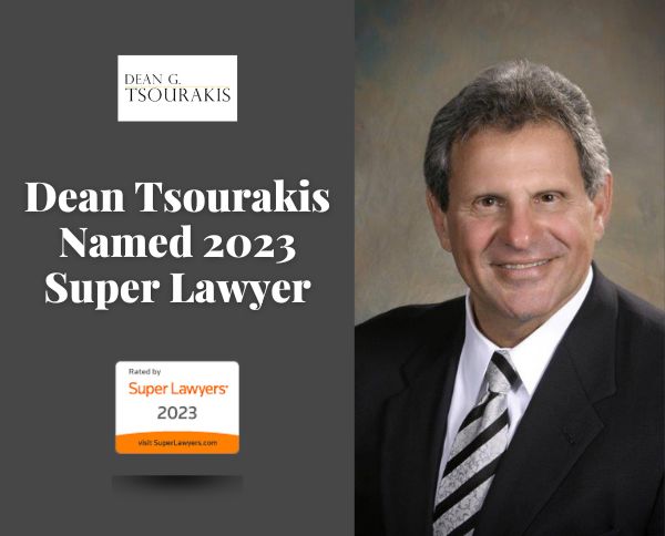 Dean Tsourakis 2023 Florida Super Lawyer